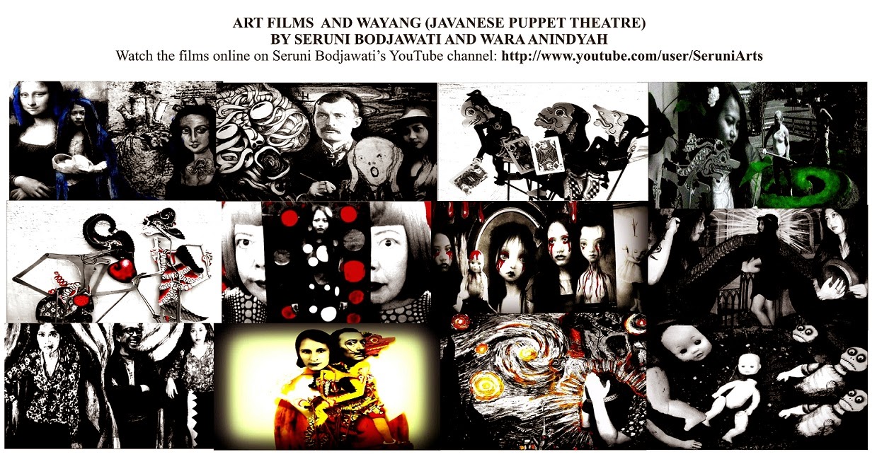 Phantasmagoria - Salvador Dalí in Javanese Puppet Theatre Art+Film+Wayang+Seruni+Bodjawati