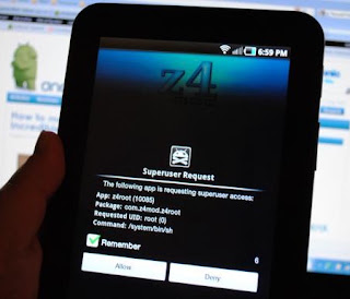 rooting galaxy tab