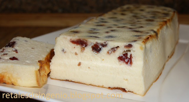 Pastel De Queso Con Arándanos