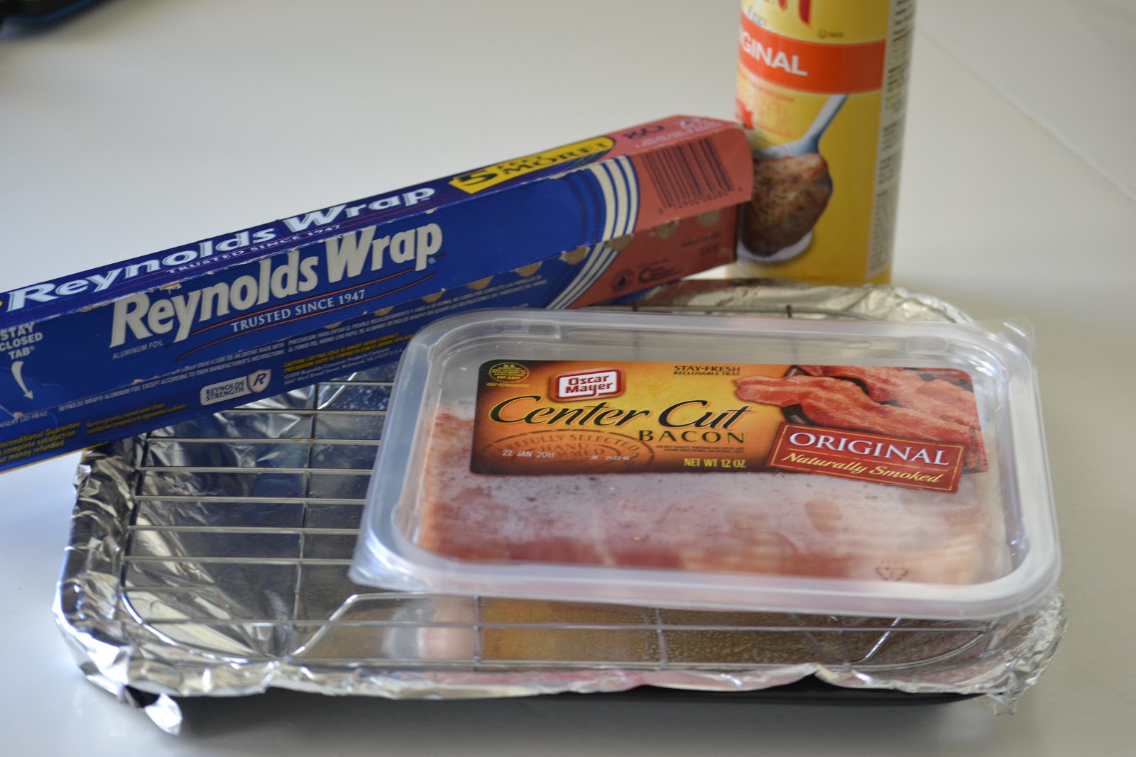 simply FOuR us Recipe of the Week Baking Bacon A HowTo Guide to