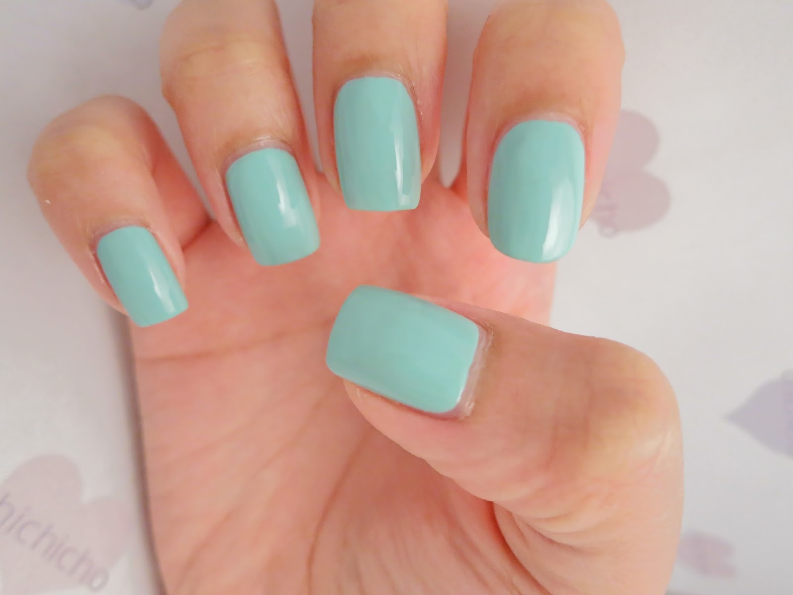 White Clouds Blue Sky Nail Art chichicho