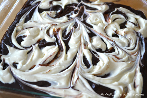 Cream Cheese Swirl Brownies