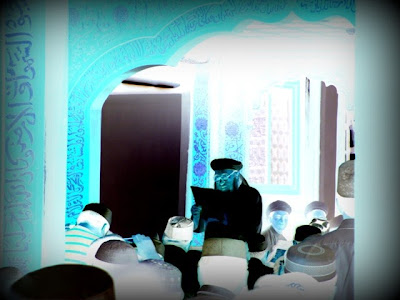Niujie Mosque in Beijing on August 8, 2013 (Imam prays)