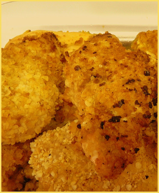 Pan Roasted Chicken Cutlets with Maple Mustard Sauce