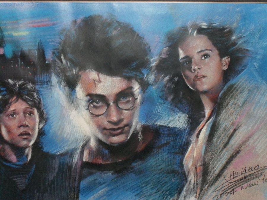 Harry potter poster paintings amazing art work Art pics & Design
