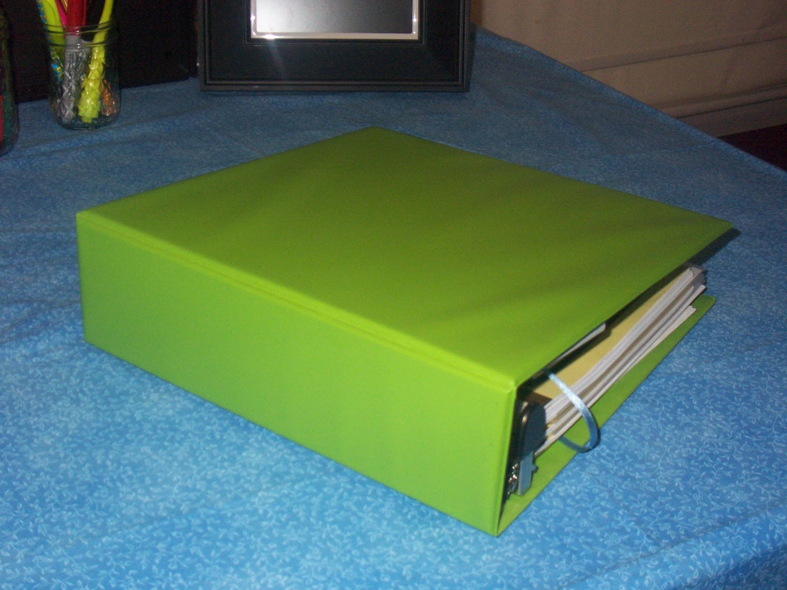 Townsend House Home Binders Part One