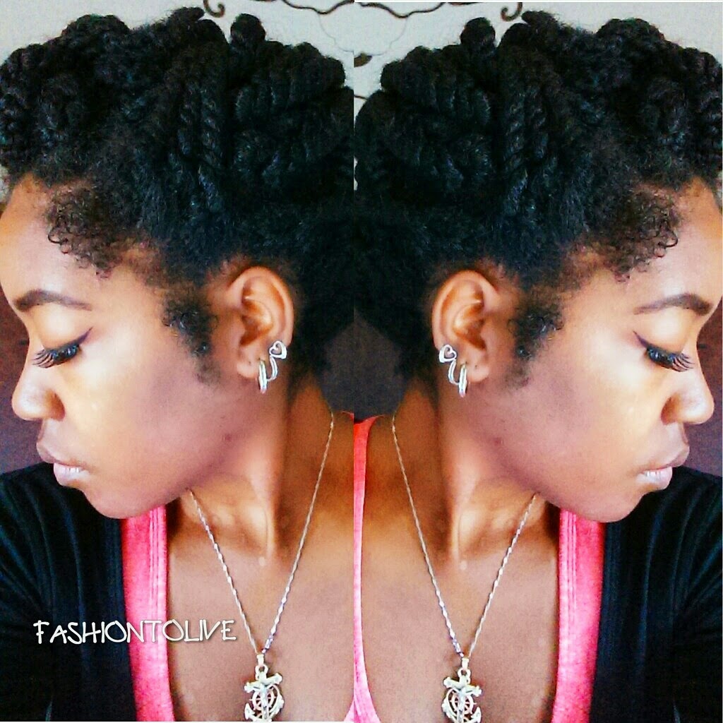 New York Edition Grwm Small Twists Protective Style On Natural