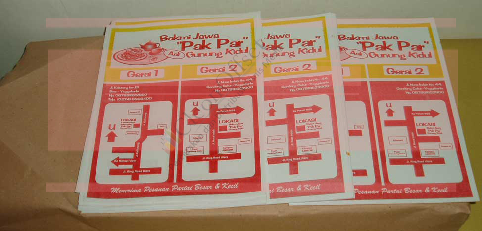 Cleon Offset Cetak Brosur Murah Cetak Brosur 1 Warna Dan 2 Warna Full Colour Murah Di Jogja Dan Bengkulu