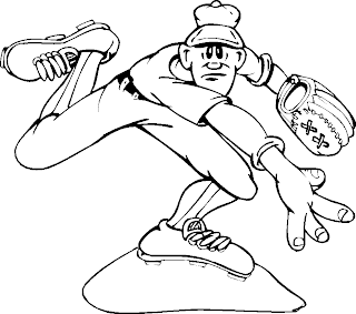 Baseball Coloring Pages