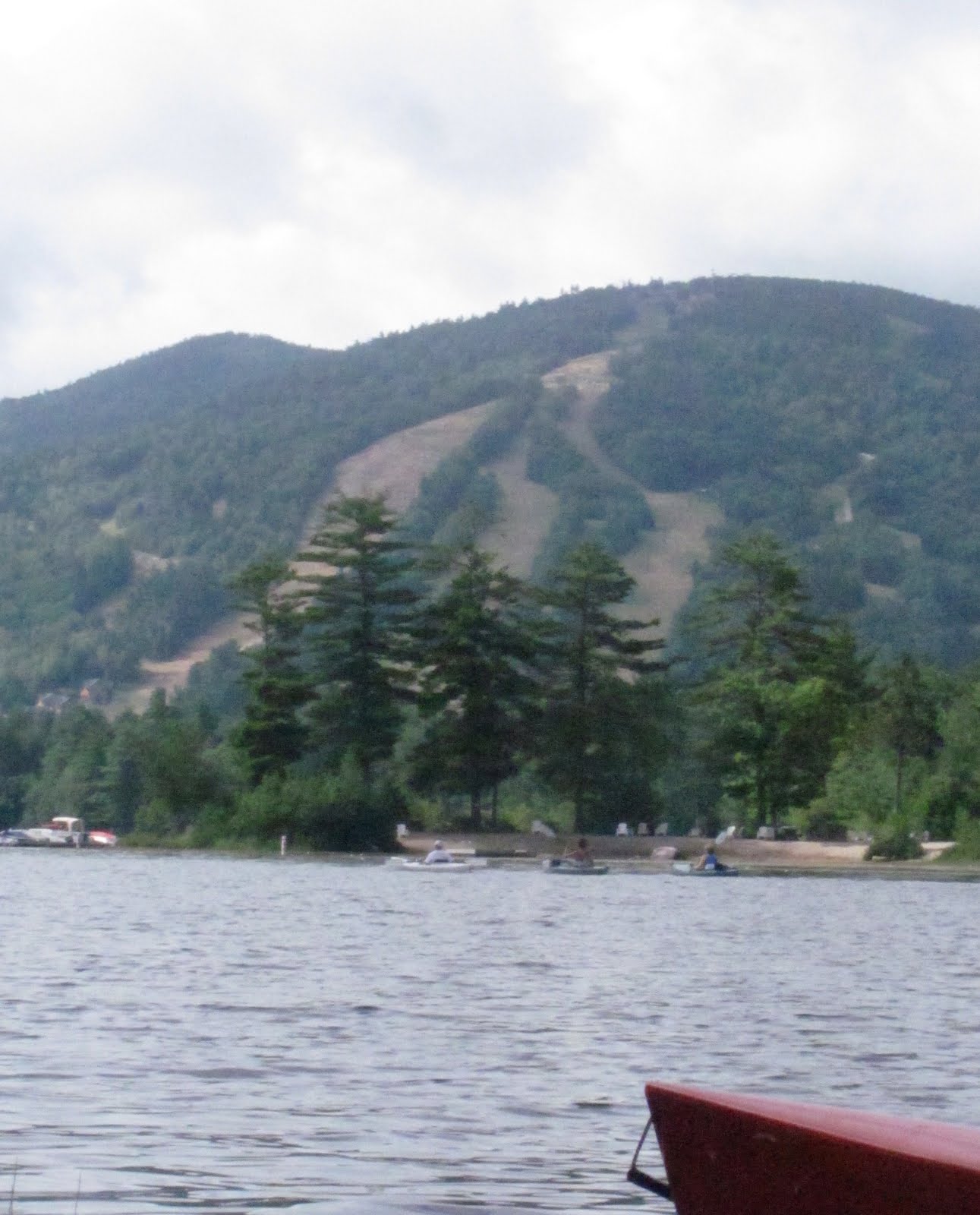 Recreational Kayaking in Maine Bridgton, Maine Moose Pond (Shawnee