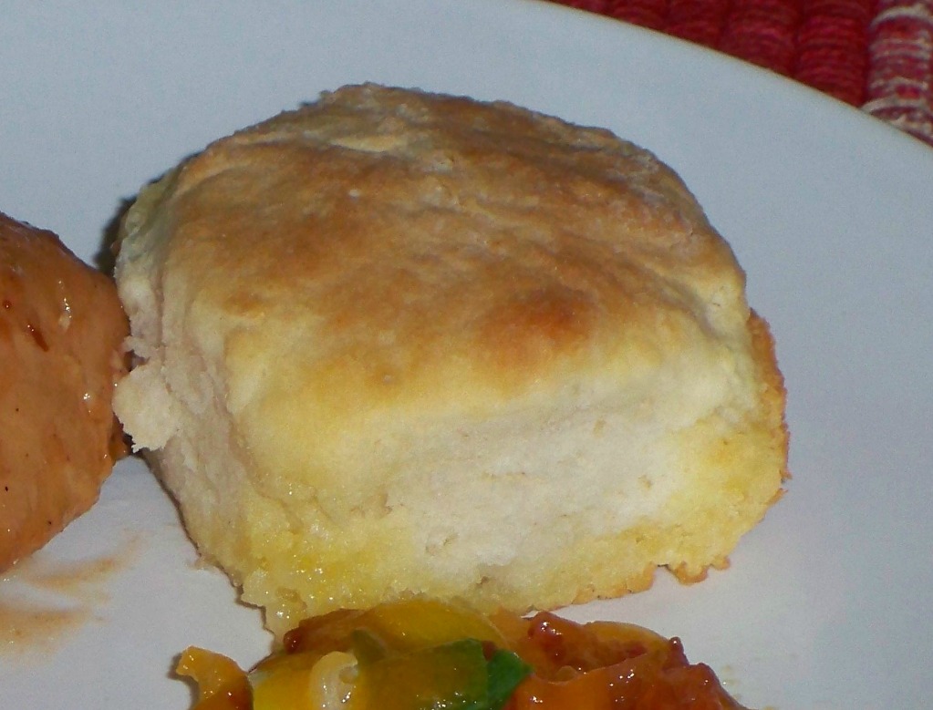 Gramma's in the kitchen 7Up biscuits