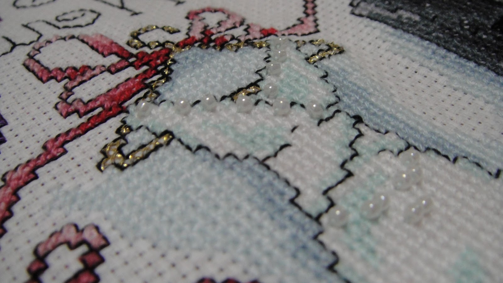 LittleMsBusy THE BIGGEST CROSS STITCH PROJECT I HAD EVER COMPLETED!!