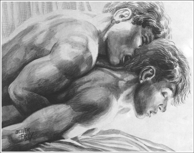 Gay Bruste Zierlicher Kuessen