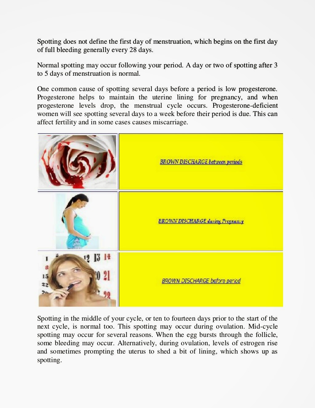 Spotting For 5 Days Mid Cycle Spotting Vs Period Differences