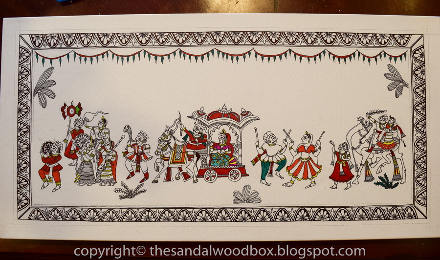 The Sandalwood Box Phad Paintings