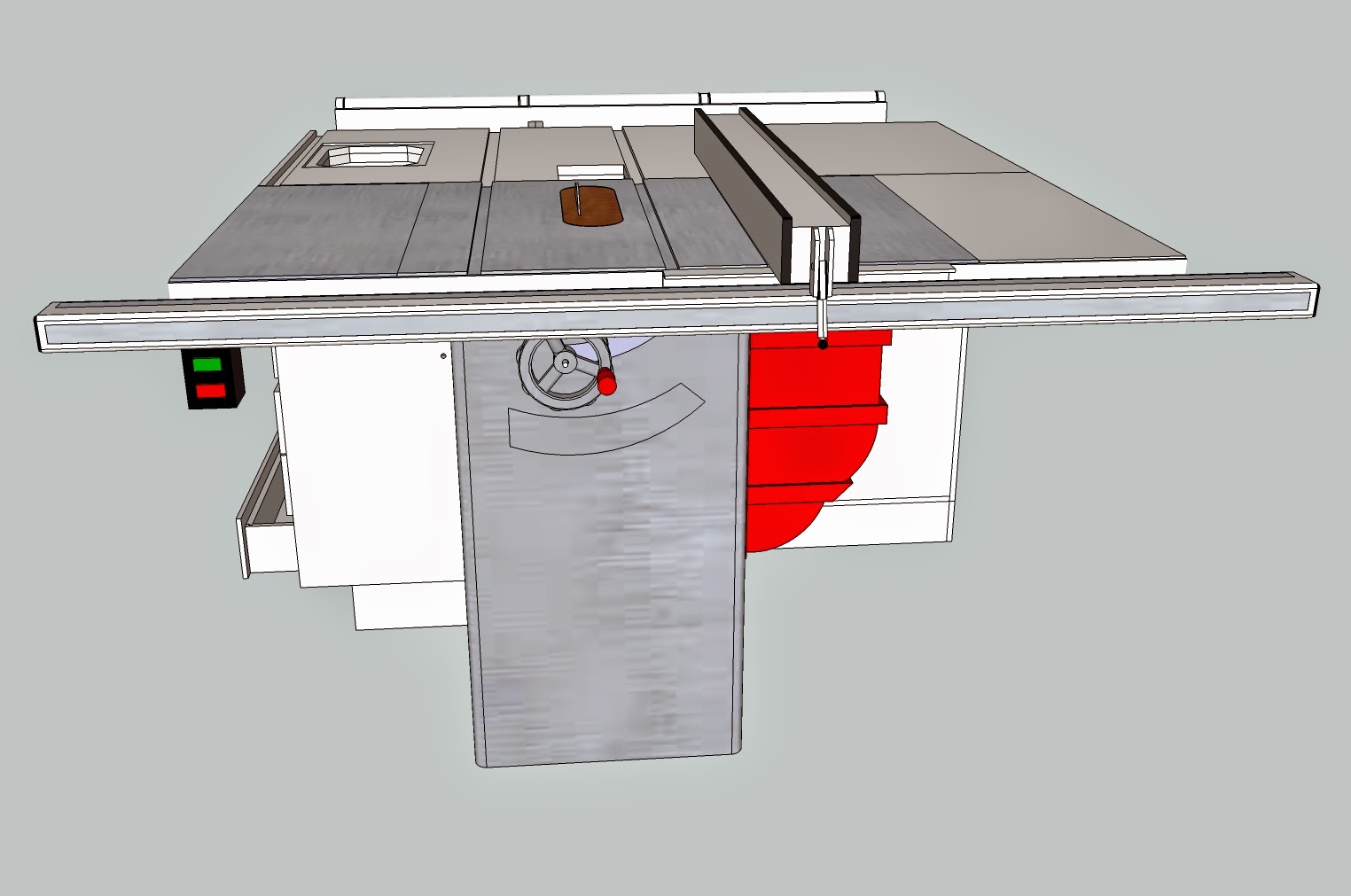 Tony's Table Saw Outfeed Support