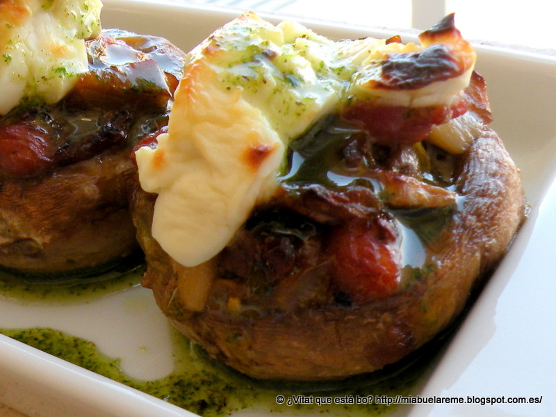 ¿Vitat que está bo? Champiñones de Pavo ItalianRub