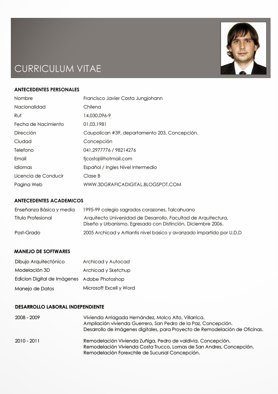 How to make a good resume image