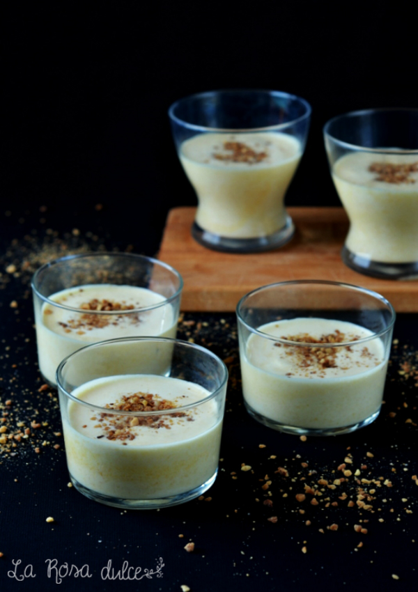 Mousse Rápida De Melocotón Sin Lactosa