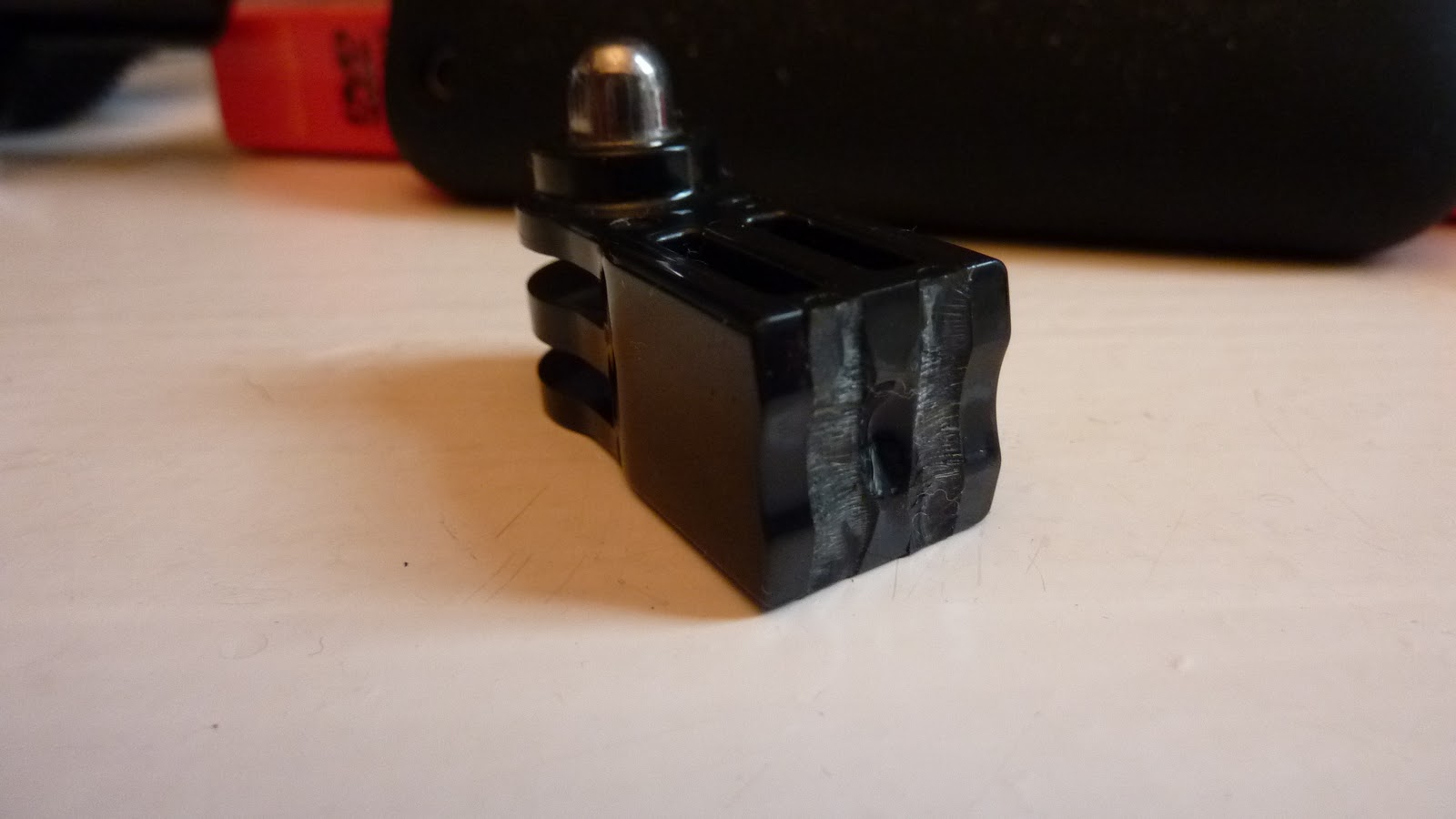 filmersblog Cracked close call for the GoPro HD