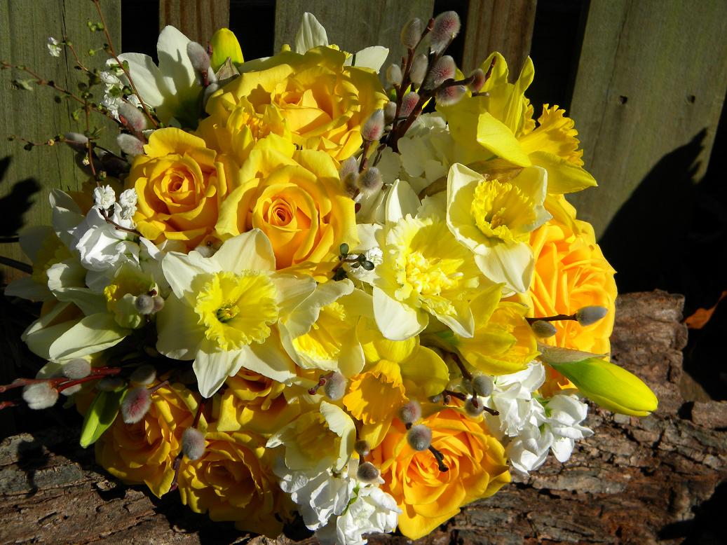 Wedding Flowers from Springwell Daffodils and Springtime Weddings
