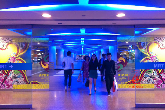 Parking level at Esplanade