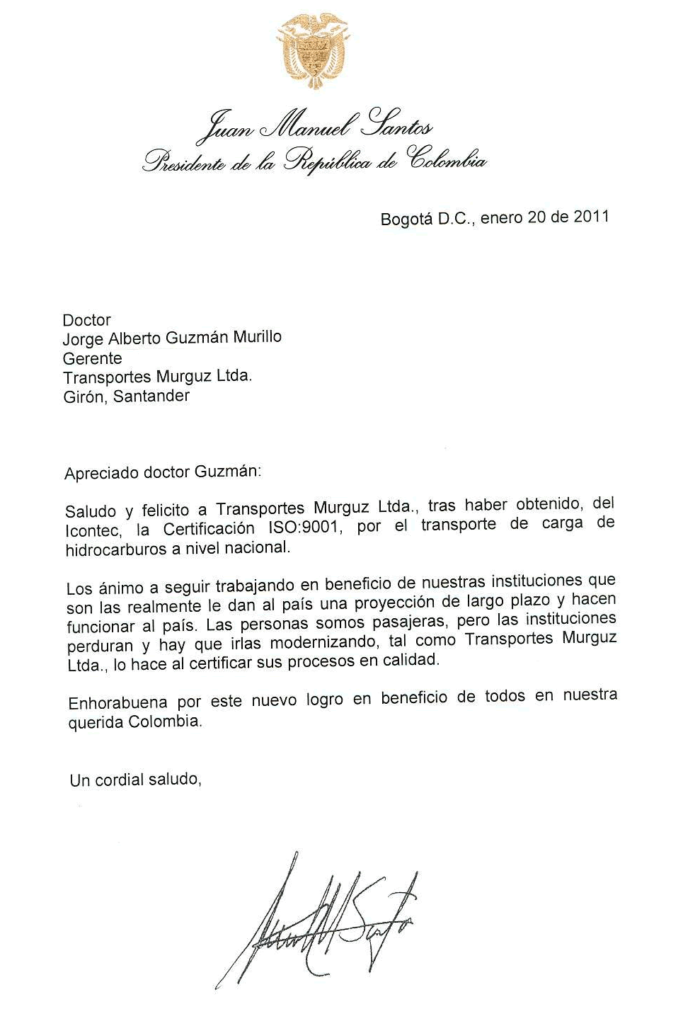documentos felicitaci 210 n carta de felicitacion de cumpleanos