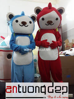 may bán mascot con gấu