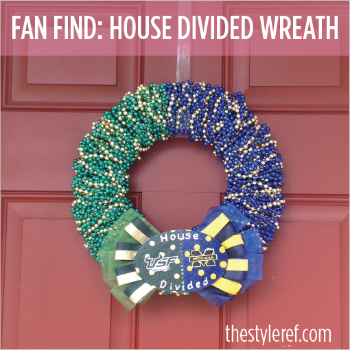 House Divided Wreath
