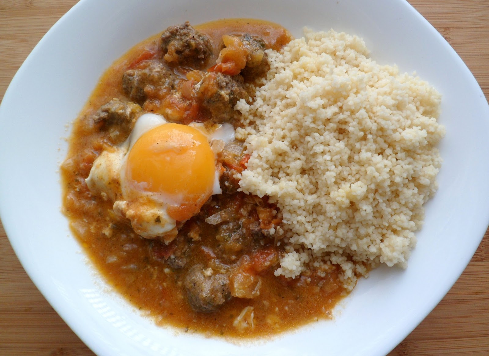 Les Crocs du Tajine de kefta aux oeufs