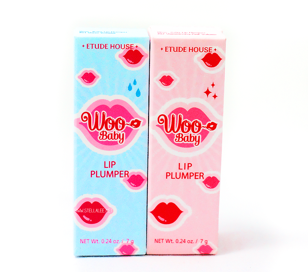 Etude House Woo Baby Lip Plumper Review and Swatch Stella Lee