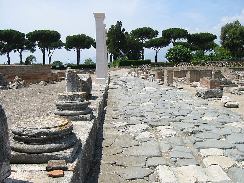 PEPLUM TV Location Appian Way (Via Appia)