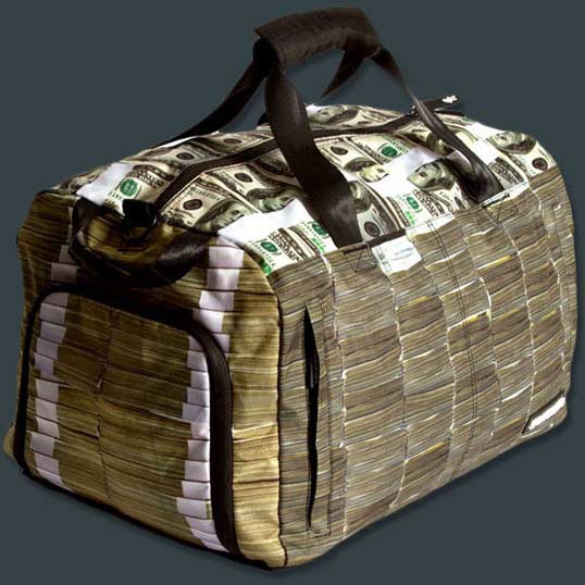 The Infamous Blog Creep Money Duffle Bag
