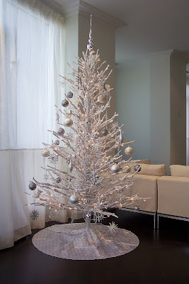 White Christmas Tree