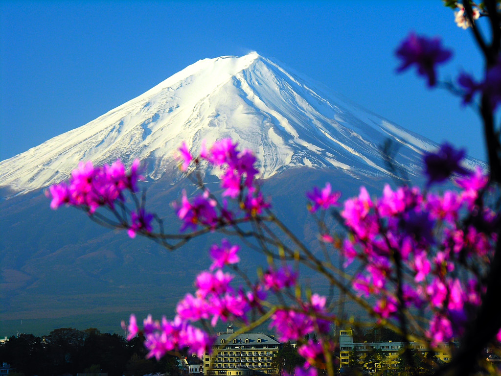 Hình Nền Phong Cảnh Đẹp Của Núi Phú Sĩ Nhật Bản Cực Đẹp