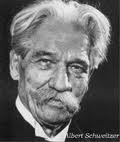 Albert Schweitzer el escritor norteamericano practicaba el vegetarianismo como forma de vida.