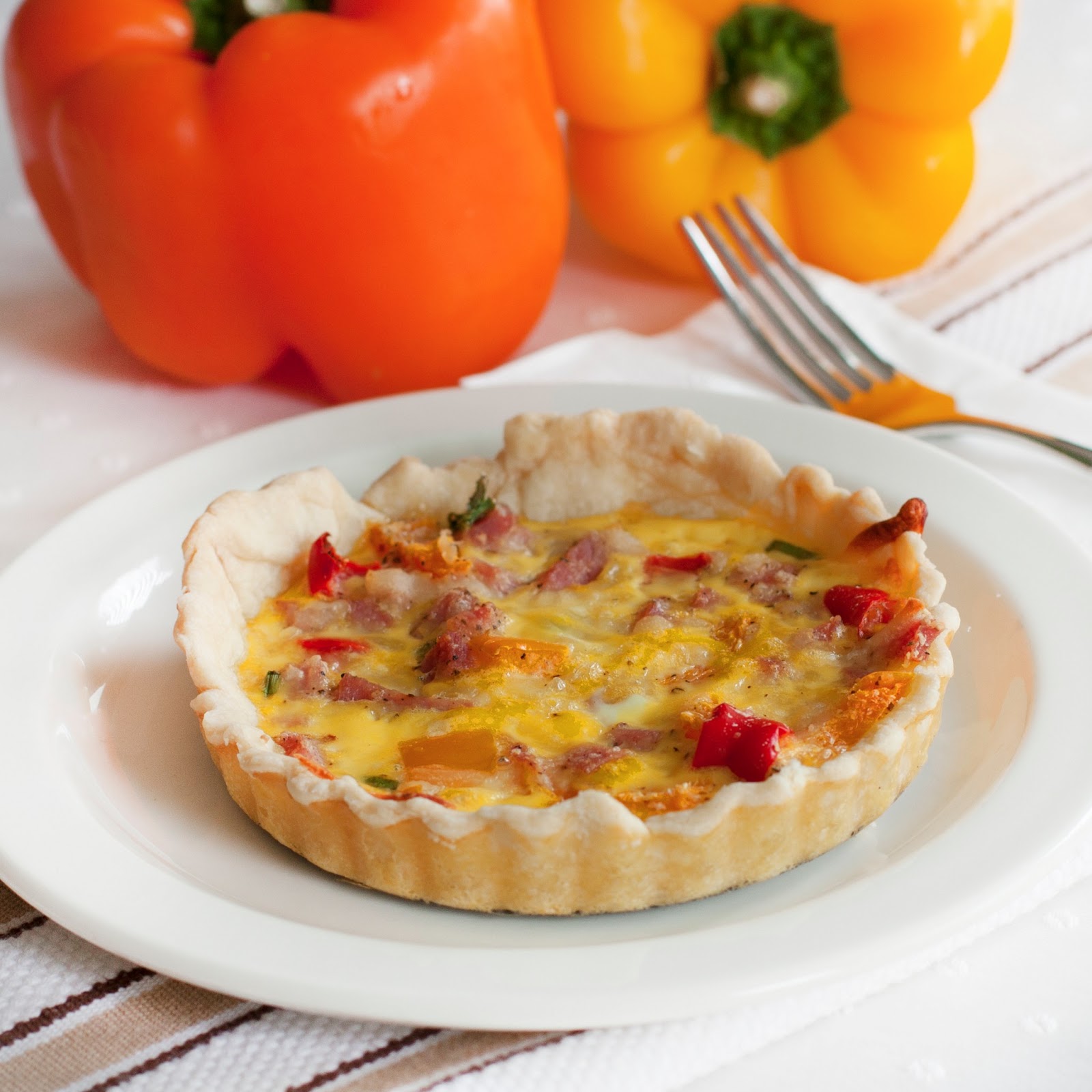 Sprinkle Charms Mini Quiches