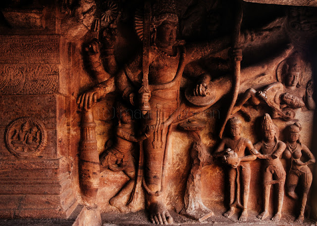 Cave dedicated to Vishnu, Badami