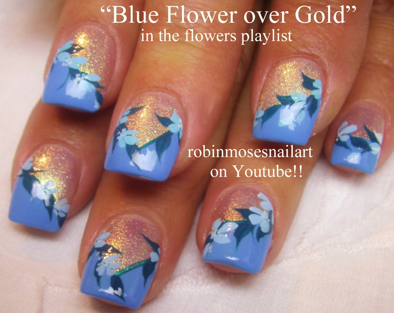 Robin Moses Nail Art "flower nail art" "antique flower nails" "nail