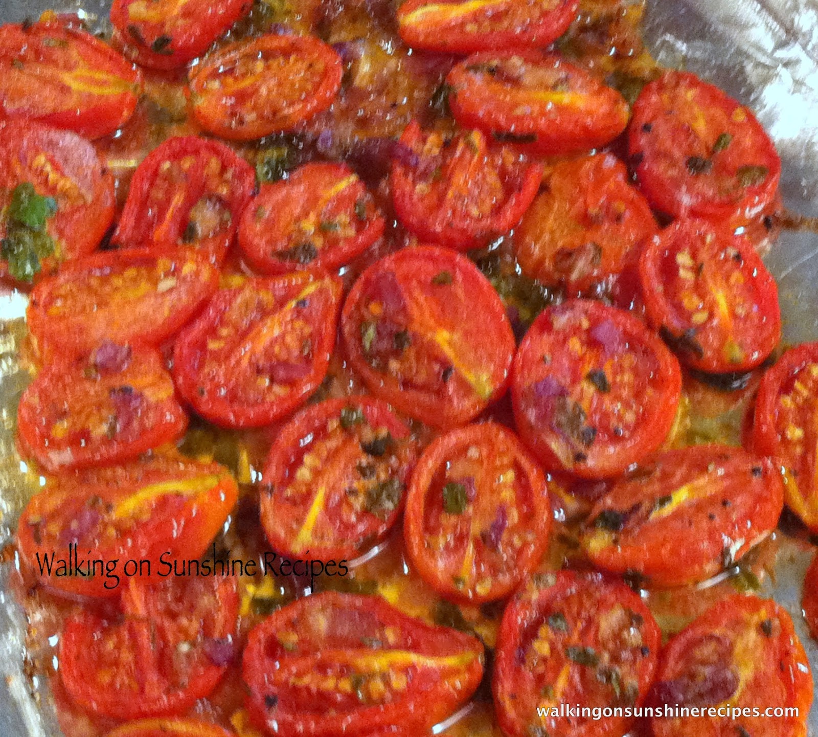Roasted Plum Tomatoes... Walking On Sunshine Recipes