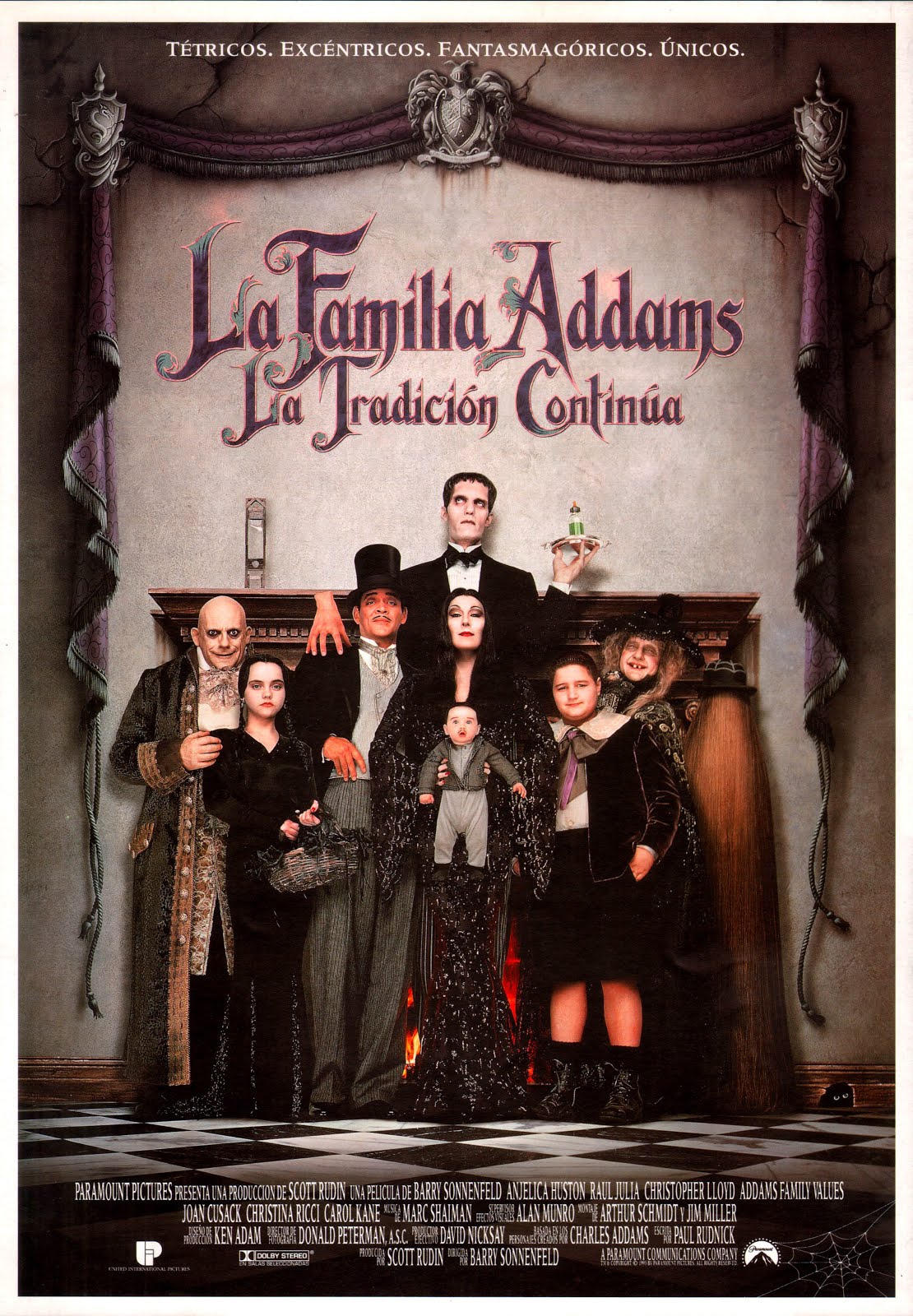 Les valeurs de la famille Addams (1993) Barry Sonnenfeld - Addams family values