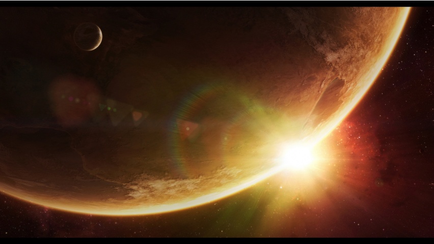 Sunrise from Space Sunrise from Space