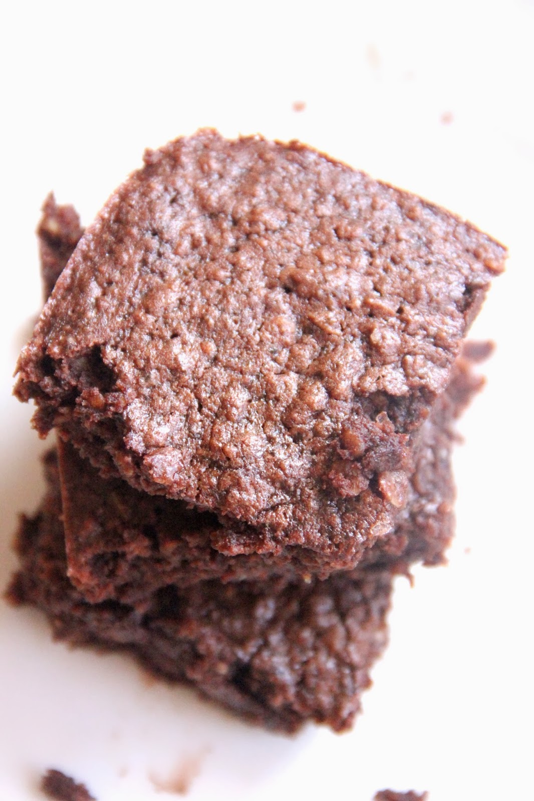 My Happy Place peanut butter oatmeal brownies