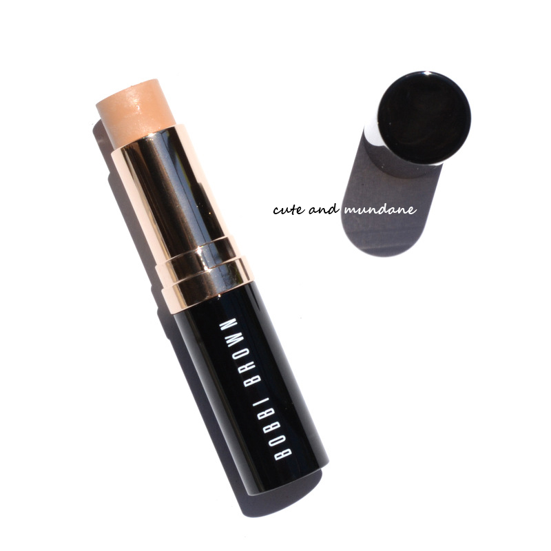 Cute and Mundane: Bobbi Brown Skin Foundation Stick in Cool Sand (2.25)  review + swatches