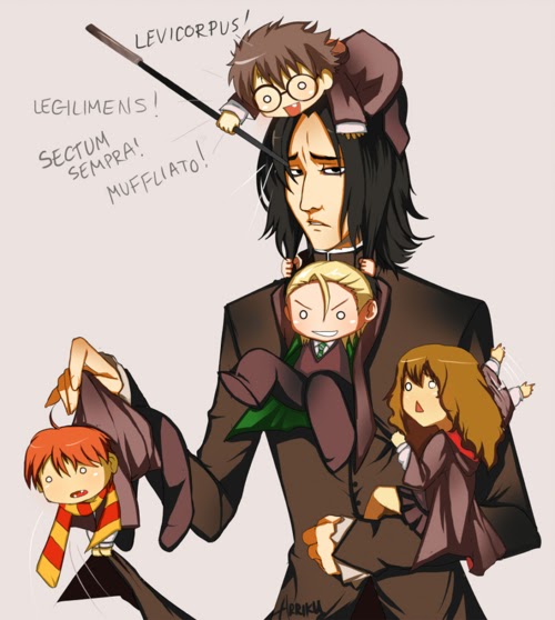 Hogwarts Alumni: Severus Snape and Babies Anime