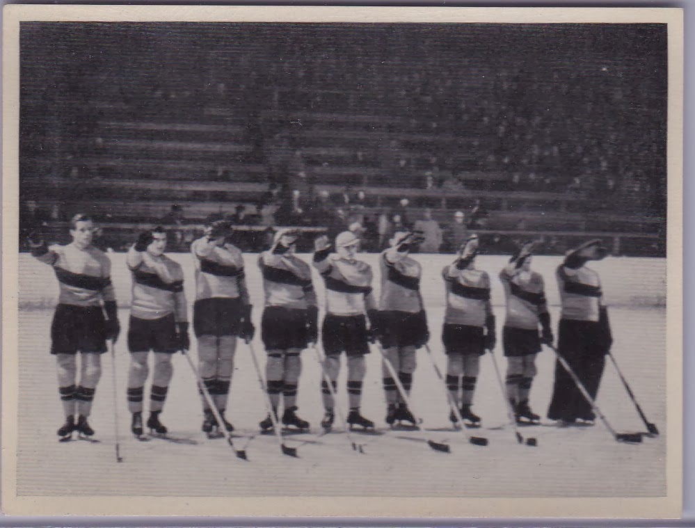 Olympic Hockey Card of the Day, German Team 1936