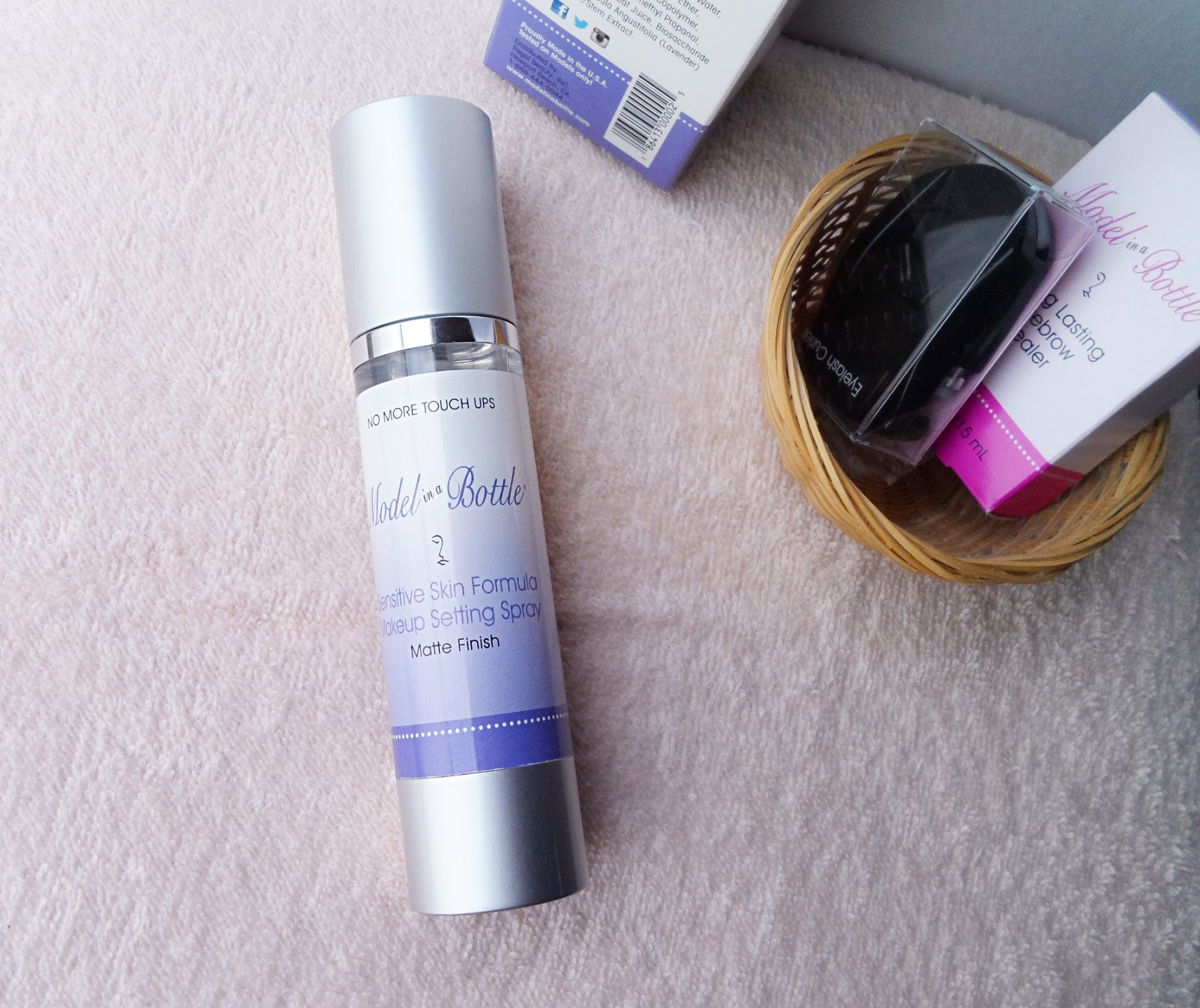 Model in a Bottle Makeup Setting Spray Review