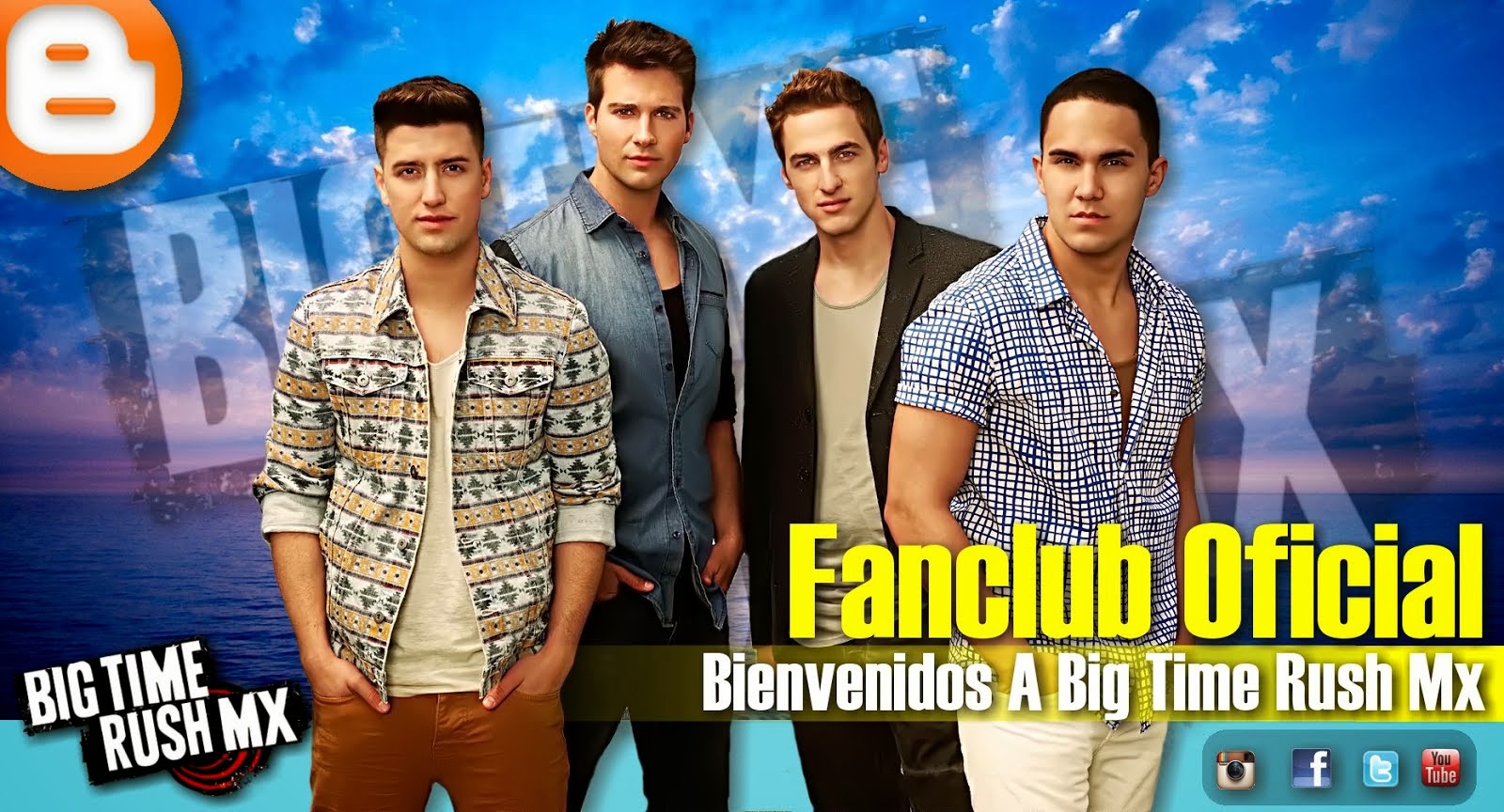 Big Time Rush MX Facebook Banner