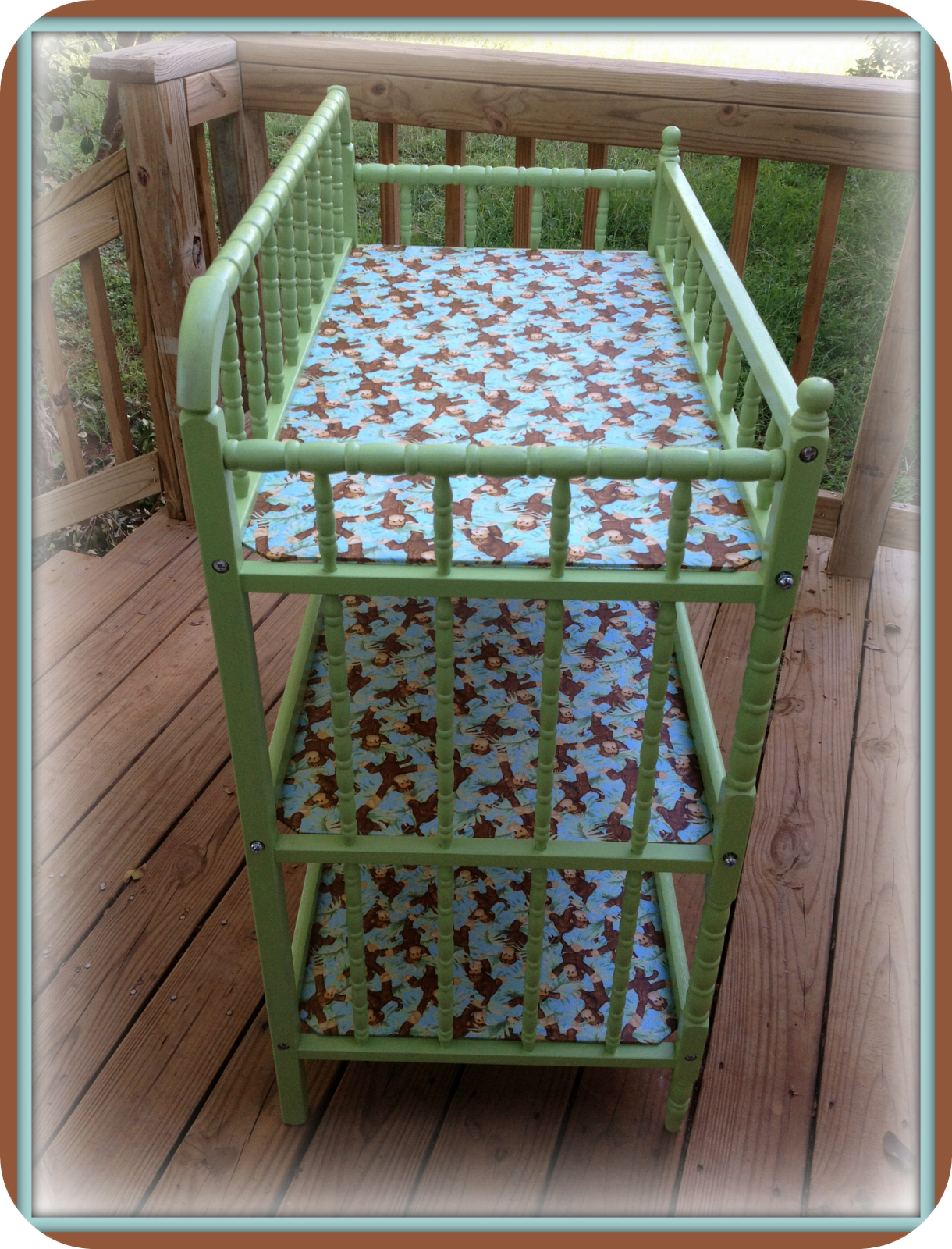 fresh juniper DIY Baby Changing Table Makeover A Tutorial
