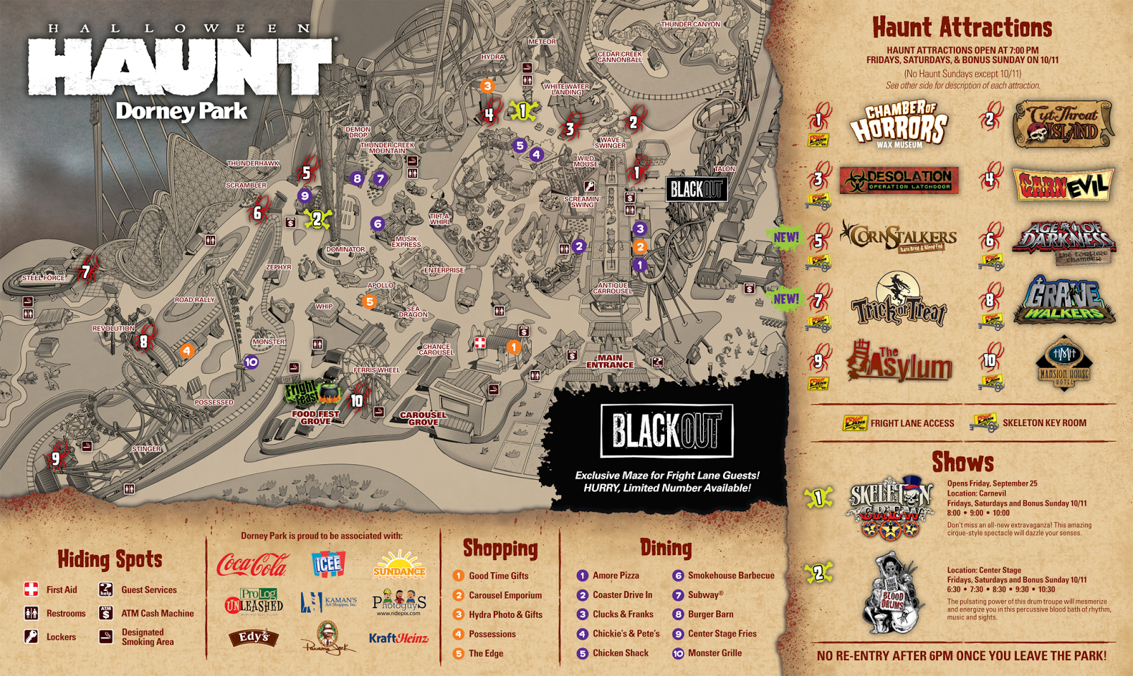 Kitsuneverse [Haunts] The 2015 Dorney Park Halloween Haunt Insider&#039;s